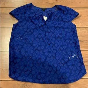 J crew lace top